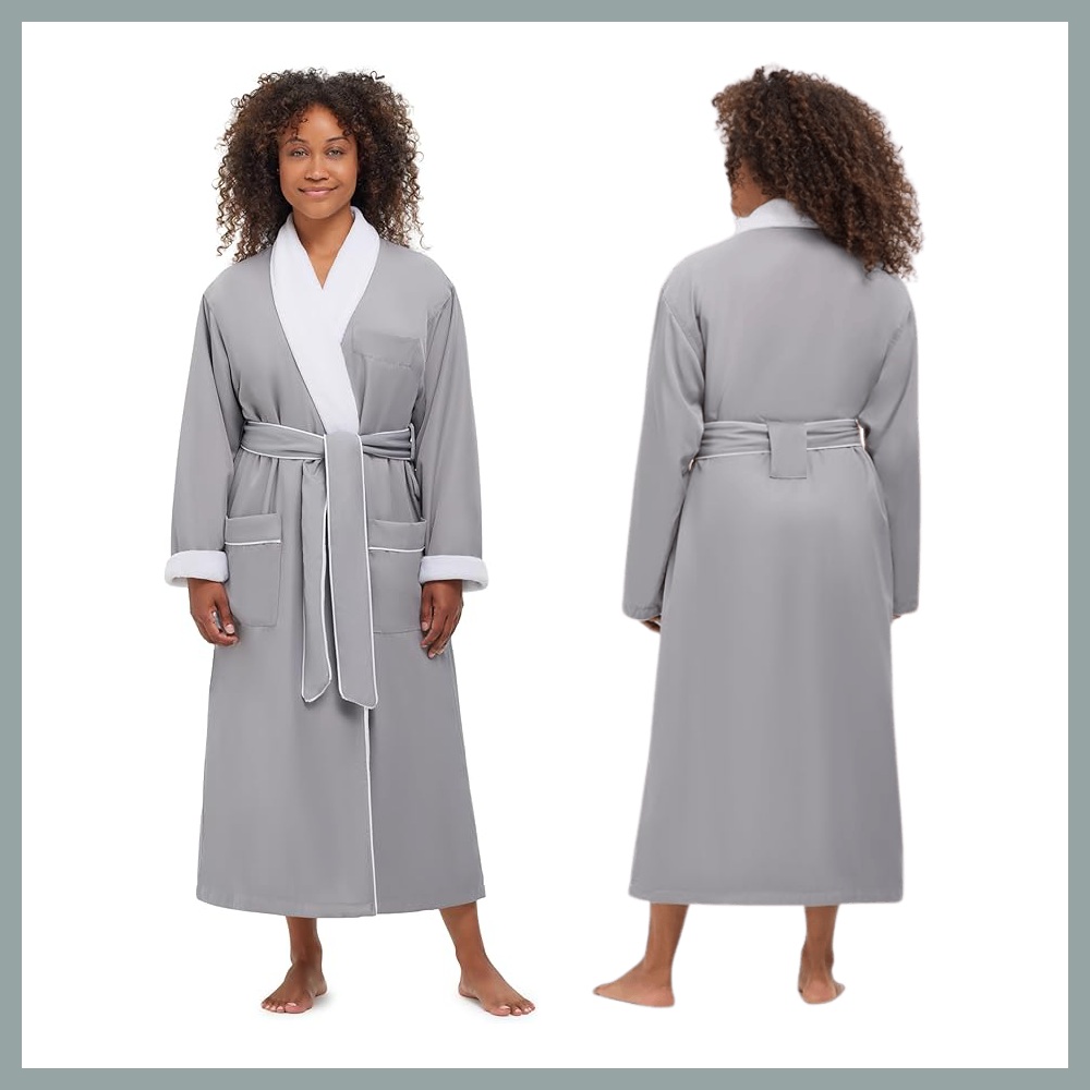 Plush Robe (Mocha): image 3