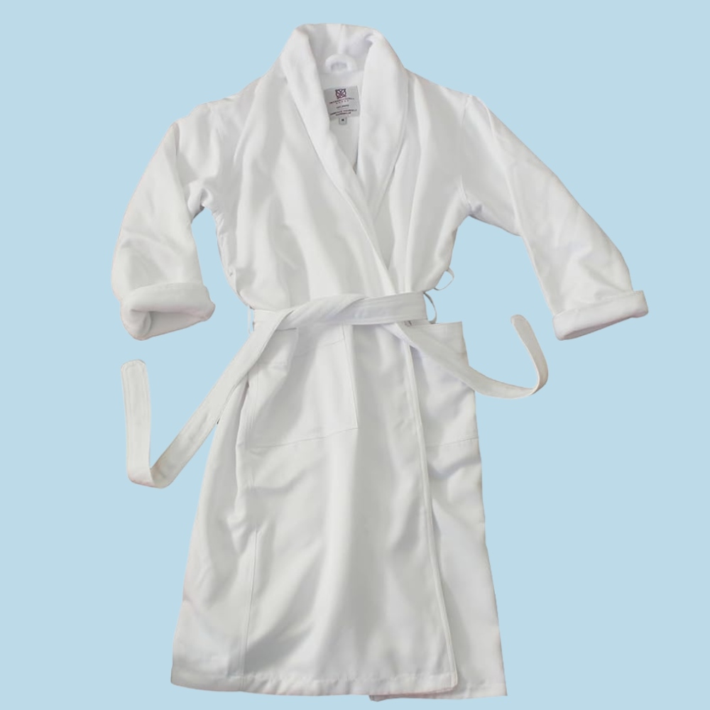 Spa Bathrobe (Light Slate)