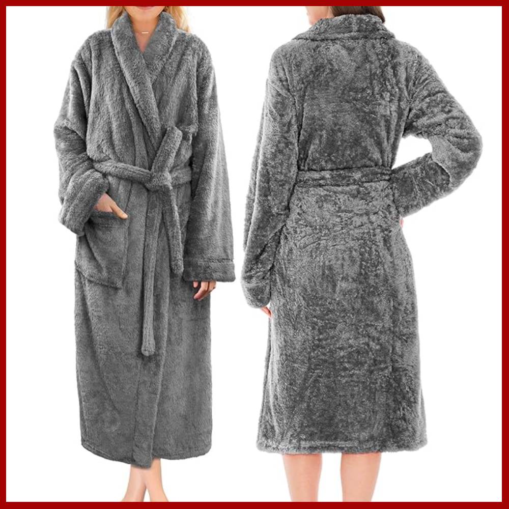 Ladies Fluffy Robe