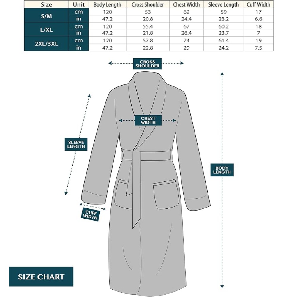 Ladies Fluffy Robe (Wine)